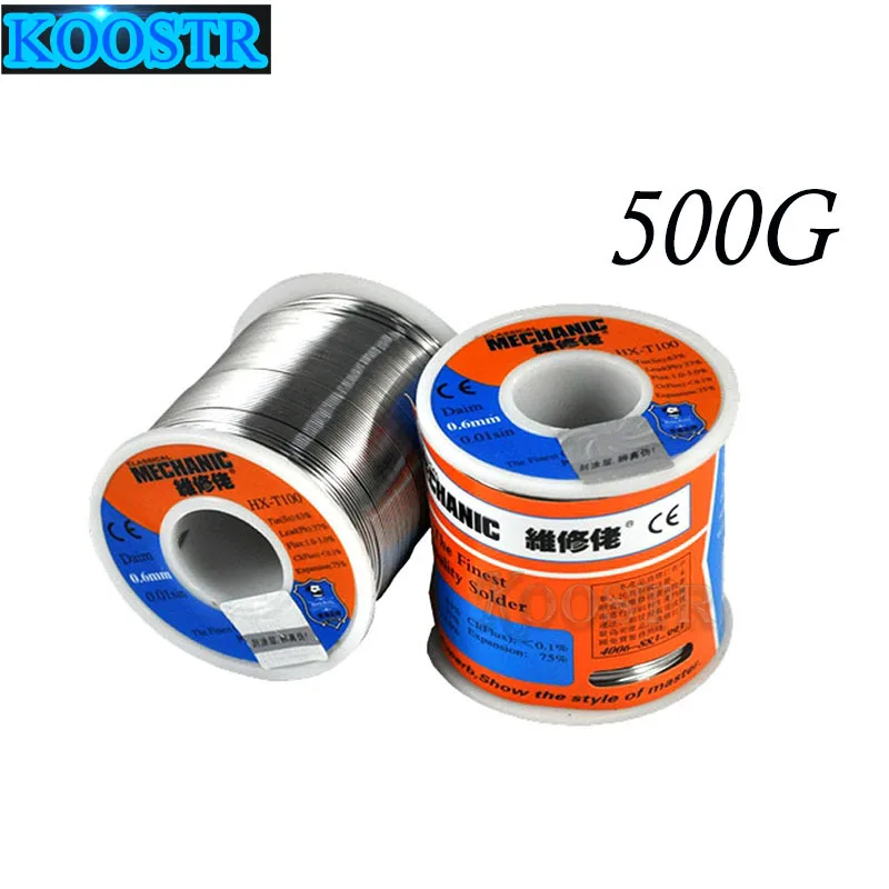 MECHANIC 500 г низкотемпературный флюс с канифольным Флюсом 0 5 6 8 1 мм мелтингл паяльная