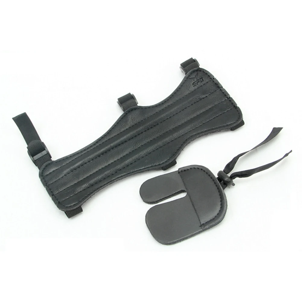 Контейнер для стрел комплект передач из искусственной кожи держатель руки палец