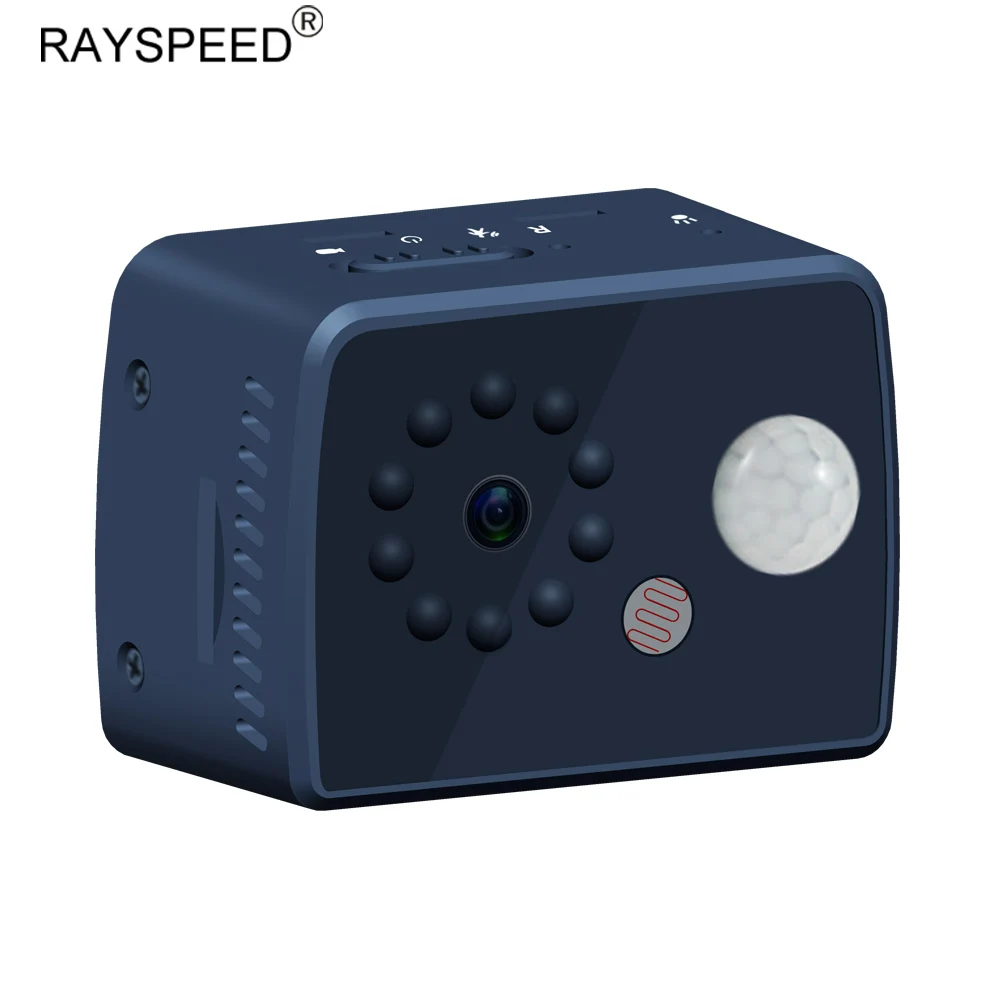 ПИР мини камера 1080P домашняя умная безопасности ночное видение 1200 мАч USB