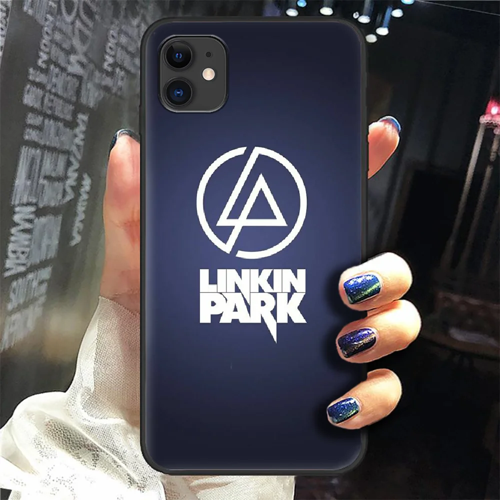 

linkin Rock and park band Phone Case Cover Hull For iphone 5 5s se 2 6 6s 7 8 12 mini plus X XS XR 11 PRO MAX black Etui tpu