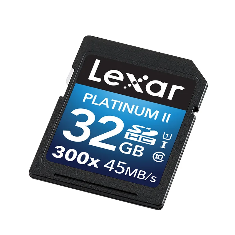 Lexar камера; sd-карта Platinum II 300x SDHC 16 Гб UHS-I/U1 до 45 МБ/с. читать флэш-память для видео высокой четкости, Прямая поставка