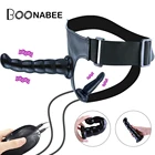 Страпон, фаллоимитатор с пультом дистанционного управления, вибратор, ремешок на ремешок для дилдо, секс-игрушки для пар, женщин, геев