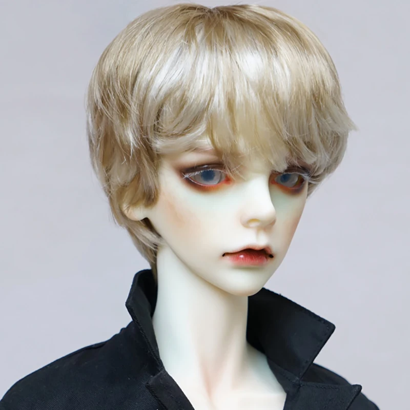 Волосы Allaosify Bjd для шарнирной куклы 1/3 1/4 1/6 1/8 1/12 высокотемпературные короткие
