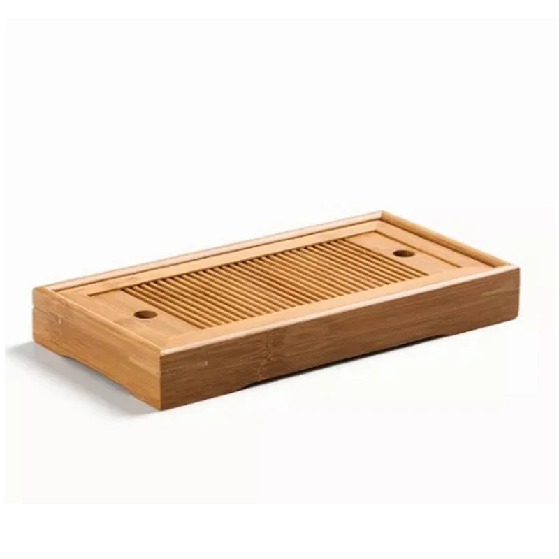 

Bamboo Tea Trays Chinese Tea Serving Kung Fu Tea Trays Eco-Friendly And High Quality Table Water Storage Trays Dry Bubble Table