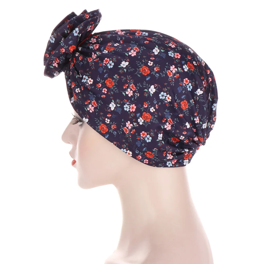 Helisopus головной платок с 3D цветочным принтом в стиле бохо элегантный хлопковый