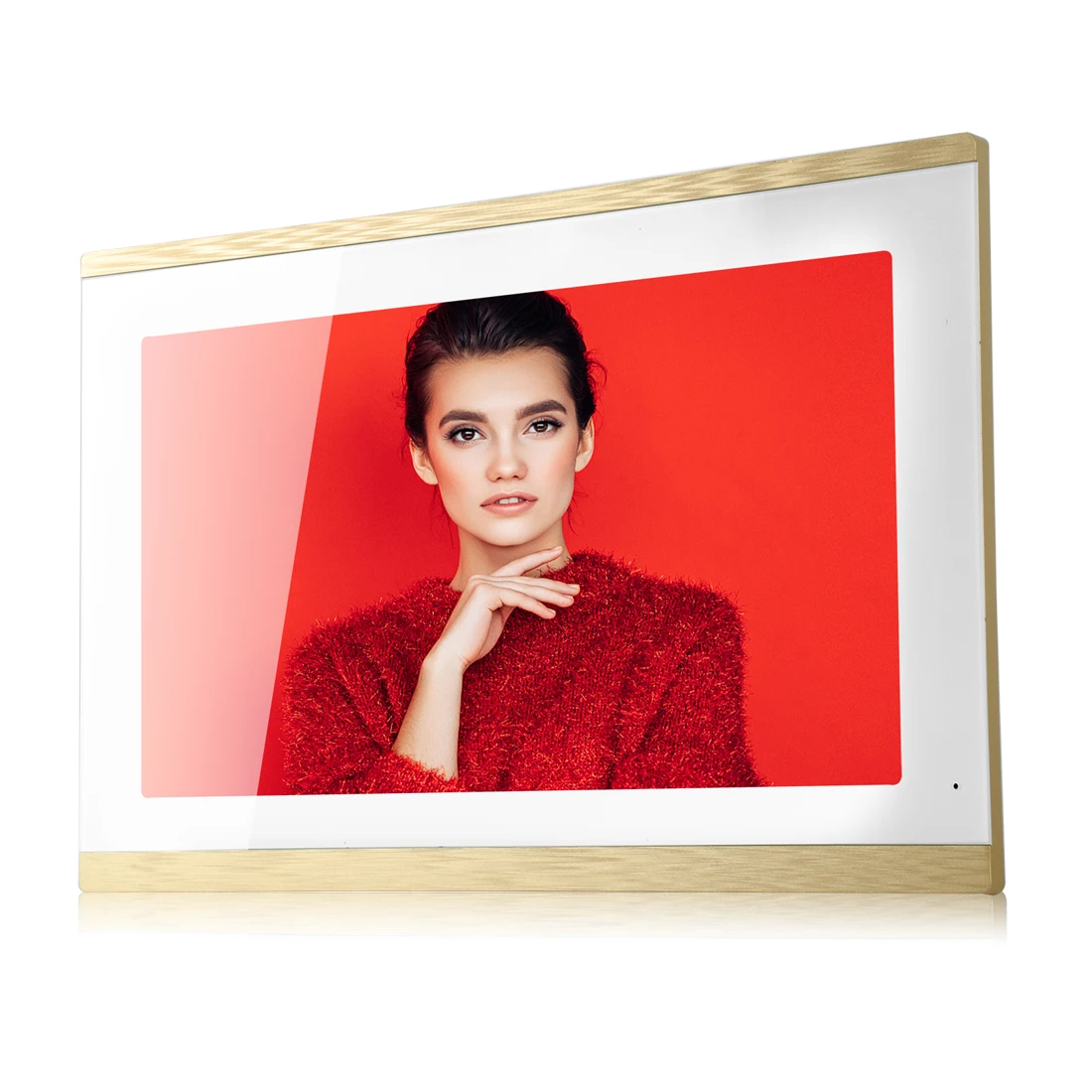 10-дюймовый проводной видеодомофон с Wi-Fi дверной звонок Интерком система