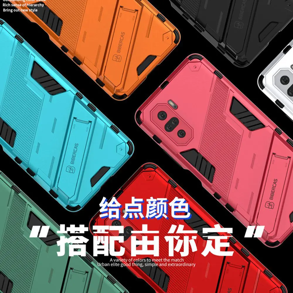 

Shockproof Case For Xiaomi Redmi Note 9 Bcak Cover Note9 Pro Max Stand Holder Armor Redmi 9t 9i 9c 9a Kickstand Matte Luxury Ori