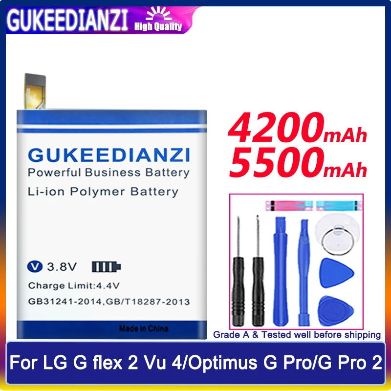 BL T16 высокоемкая батарея для мобильного телефона LG G Flex 2 Vu 4 Vu4 H950 H955 H959 Batteria Optimus Pro /G