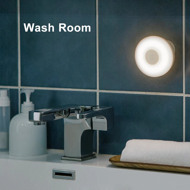 

Original Xiaomi Mijia Night Light 2 Bluetooth Version Magnetic Attraction Night Lamp Adjustable Brightness Infrared Body Sensor