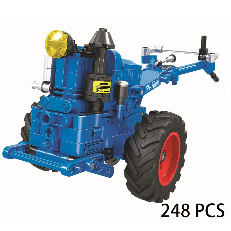 

302pcs City Auto Tractor Vehicle Model Building Block Classic Creator Car Sets Brick Educational Birthday Toys for Children Kids