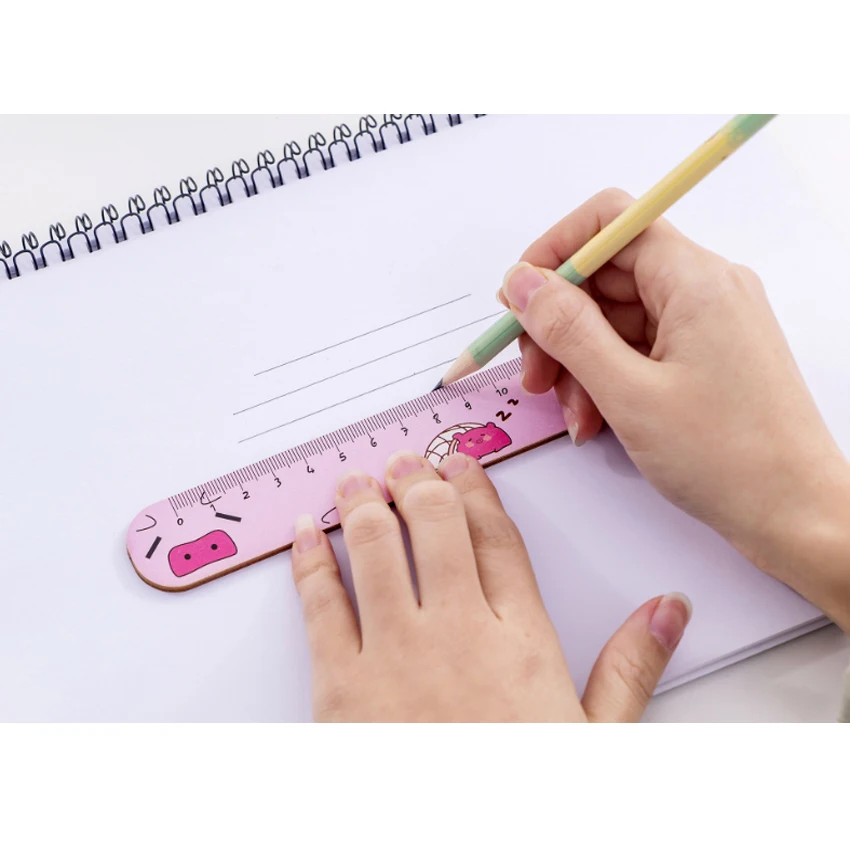 20 шт./лот Kawaii корейский мультфильм Санта клоун кактус Дизайн Деревянные