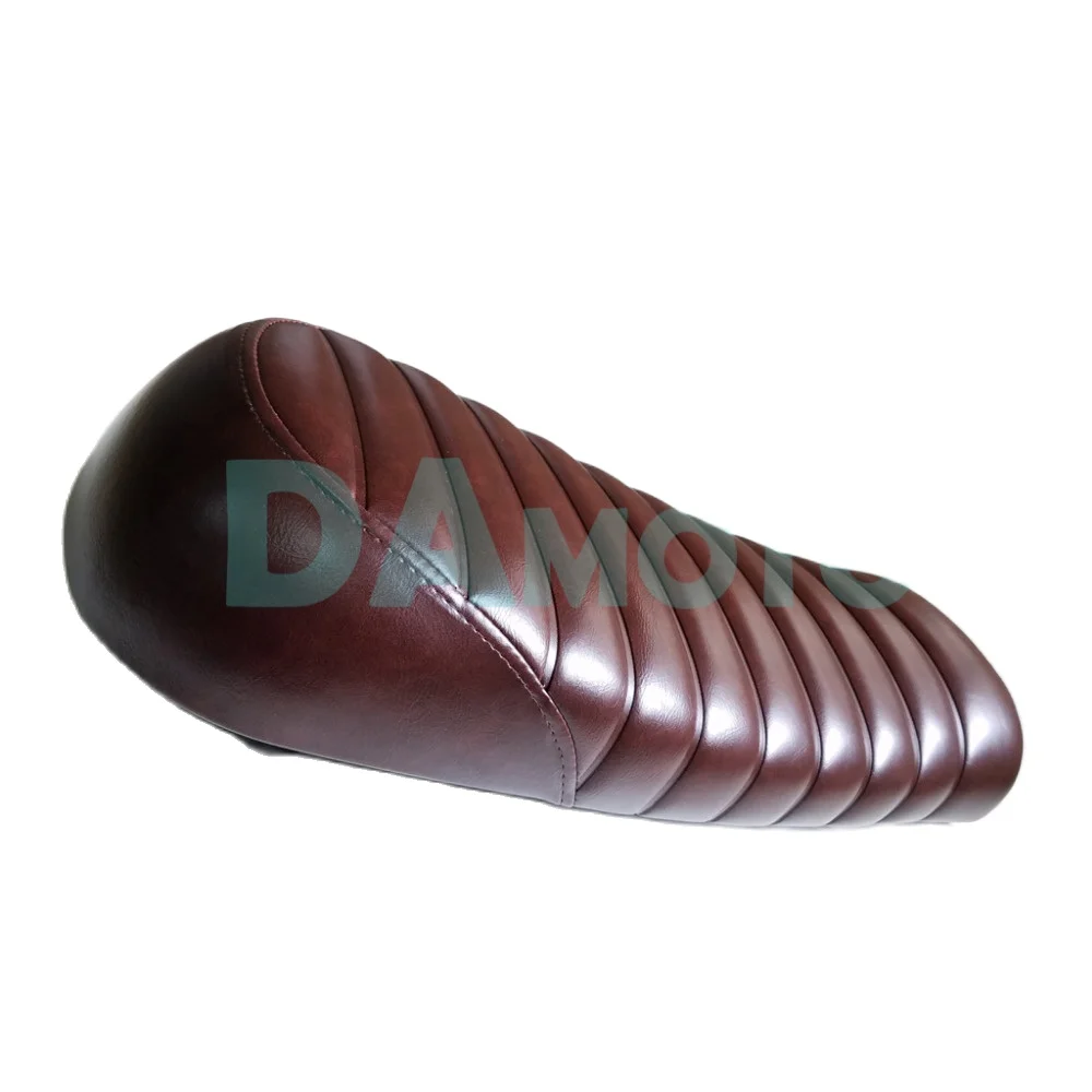 Motorcycle Universal Cafe Racer Vintage Replacement Saddle Seat bag suitable cushion For Honda CG125 Yamaha Kawasaki |