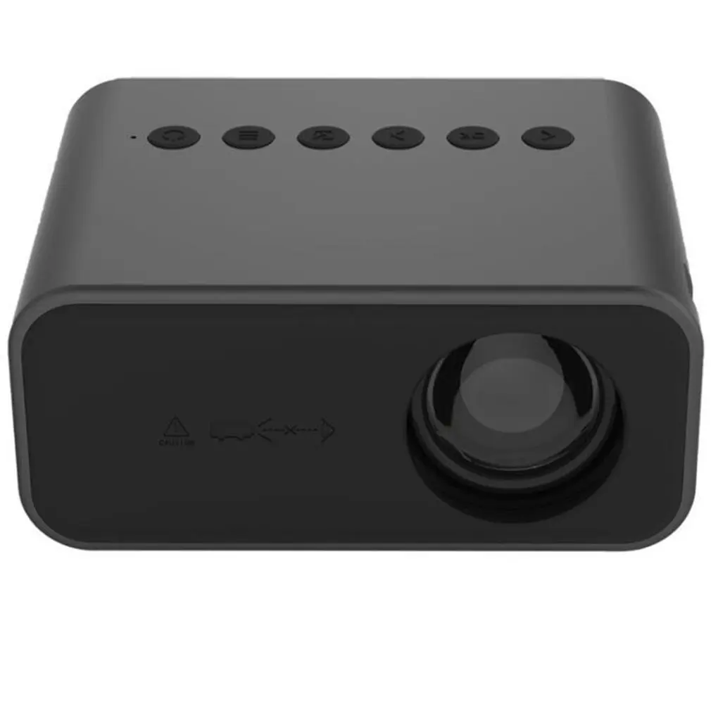 YT500 Home Mini Projector Miniature Children's Family Portable High Definition Mobile Projector 18W LED Proyector 1080P