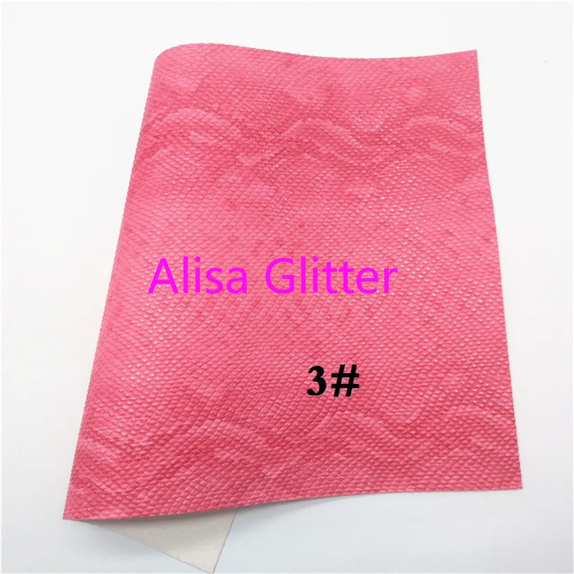 1 шт. A4 Размер 21х29см металлический питон змеиная кожа синтетическая ткань