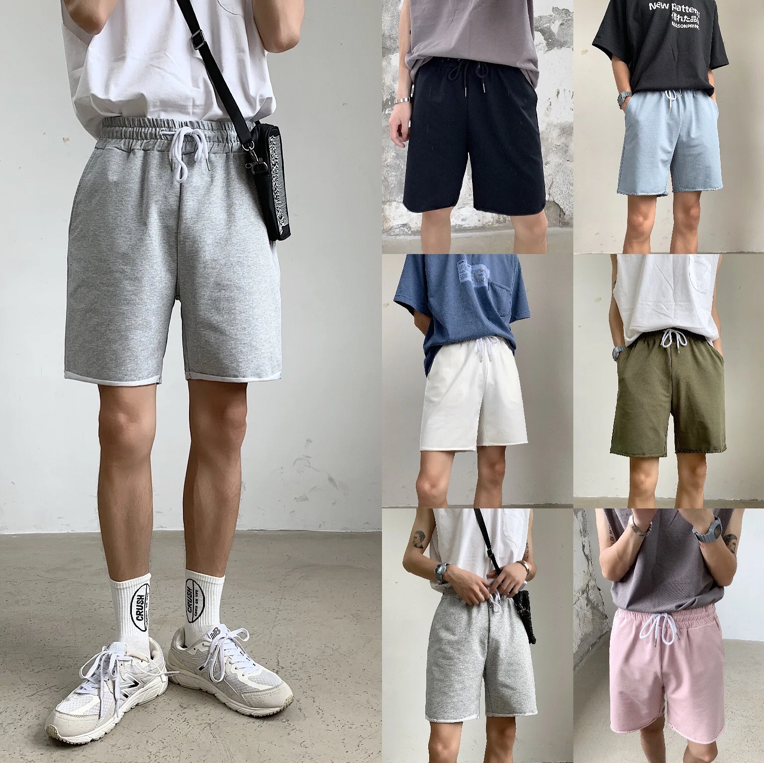 

Штаны-шорты из махровой ткани, 6 цветов