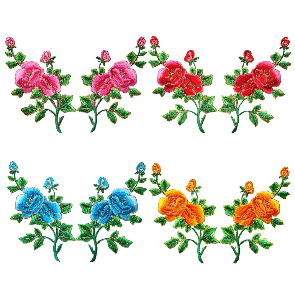 2 шт. нашивки с листьями и цветами | Дом сад