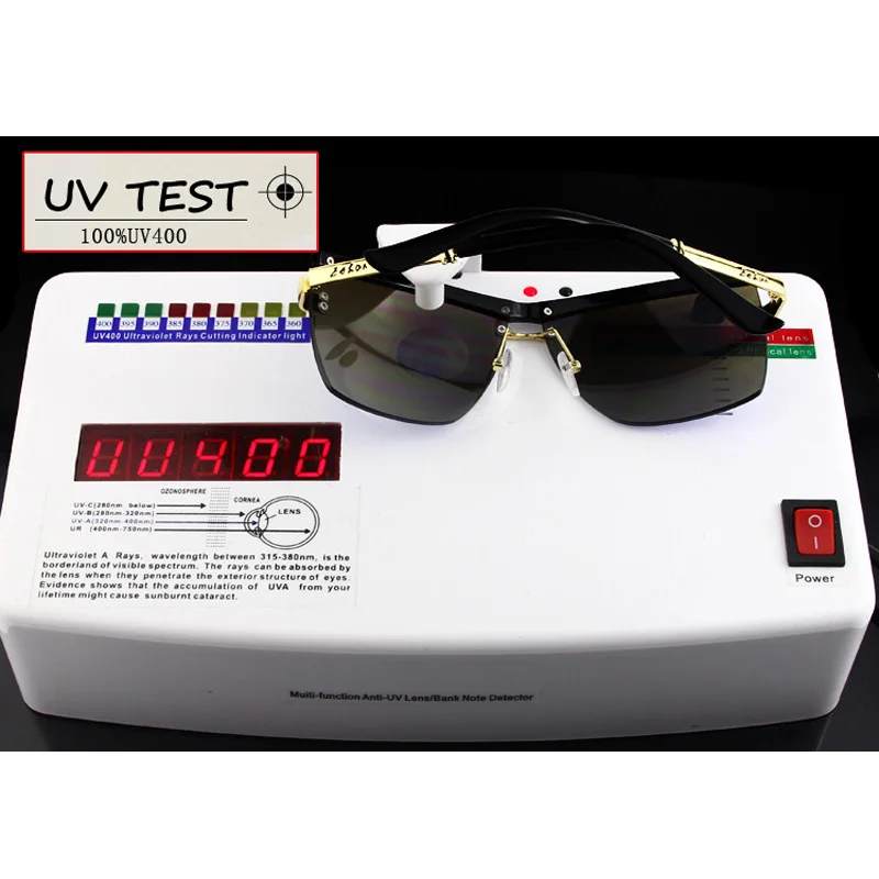 

Sunglasses Women Semi-Rimless Frame Brand Design Business Sun Glasses Ladies Men Unisex 6 Colors UV400