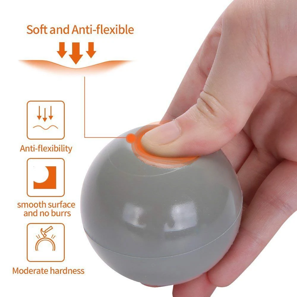 100 шт. Детские Разноцветные Пластиковые Мячи для ямы безопасные детские