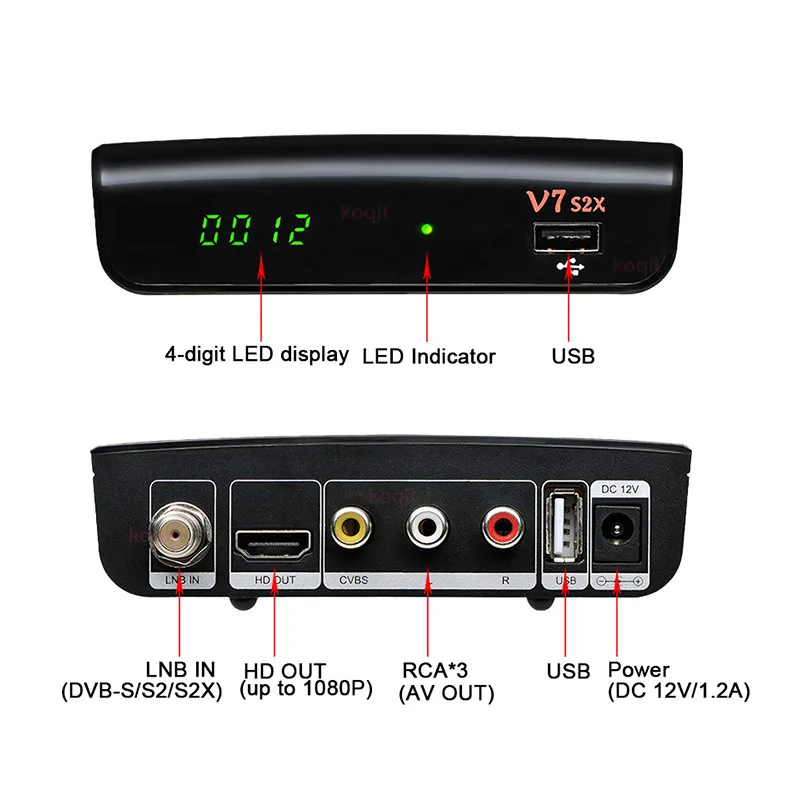 FTA 1080P Gtmedia v7 s2x женский спутниковый ресивер с usb wifi gtmedia v7s2x цифровой обновление Freesat