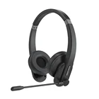 Беспроводная Bluetooth-гарнитура Hi-Fi, шумоподавление, 17 часов непрерывного разговора, четкие звонки, гарнитуры для колл-центра, офиса