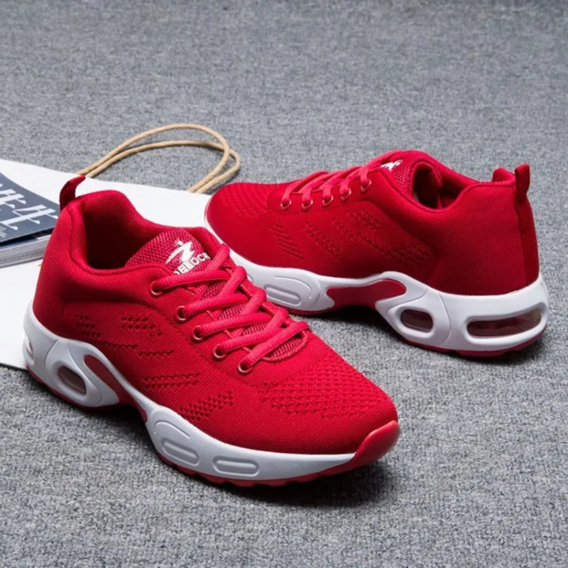 Женские кроссовки амортизирующие женские для бега дышащая Спортивная обувь Fly