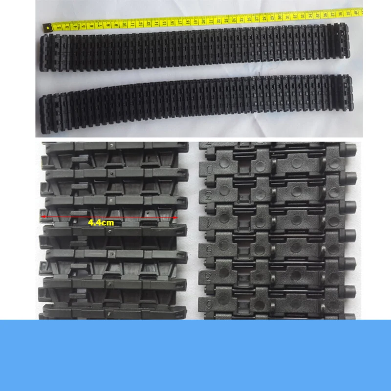 80 см Инженерная пластиковая дорожка для Smart Rc Tank шасси деталь ленточный конвейер
