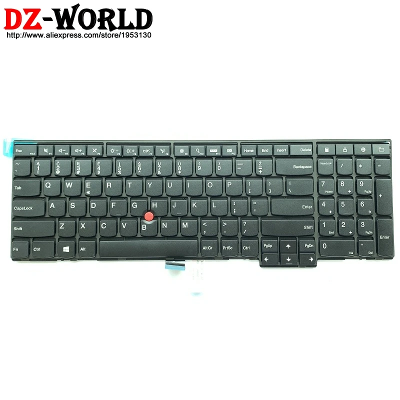 Новый оригинальный LT литовский клавиатура для lenovo Thinkpad P50S T560 W540 T540P W541 T550 W550S L540 L560