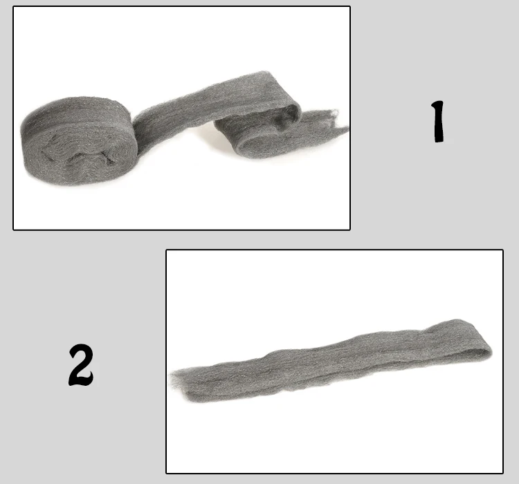 Новая стальная проволока шерсть класса 0000 3 м для полировки очистки удаления не