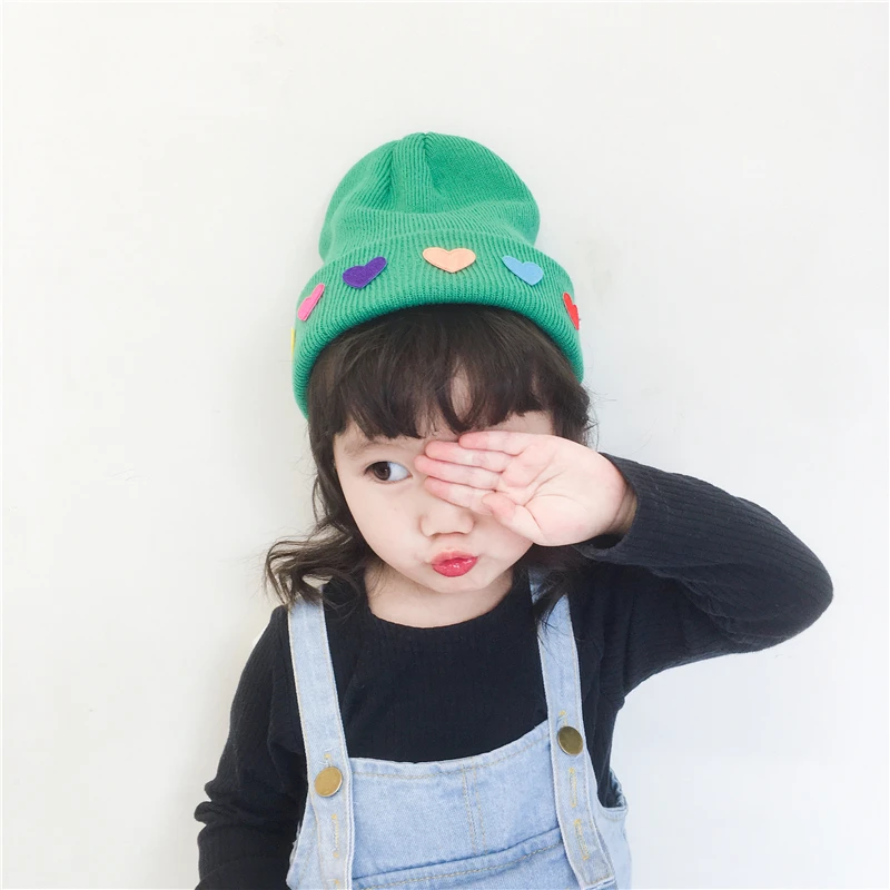 Детские зимние вязаные шапки для маленьких мальчиков и девочек дизайнерские в