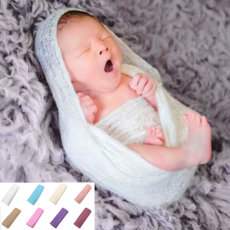 

2021 New Newborn Baby Boys Girls Wrap Infant Photography Photo Prop Blanket Rug Backdrop