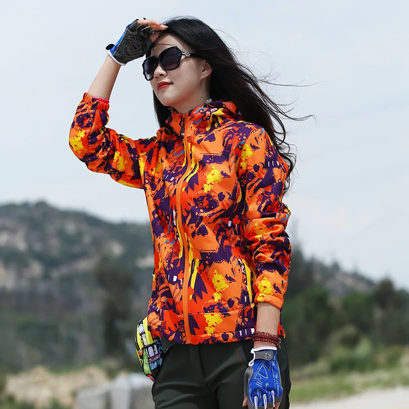 Осенне-зимняя камуфляжная Мягкая флисовая куртка для женщин ветрозащитная