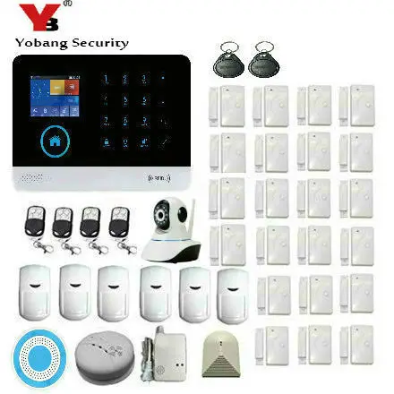 Yobang безопасность WIFI GSM сигнализация для дома охранная Система беспроводной