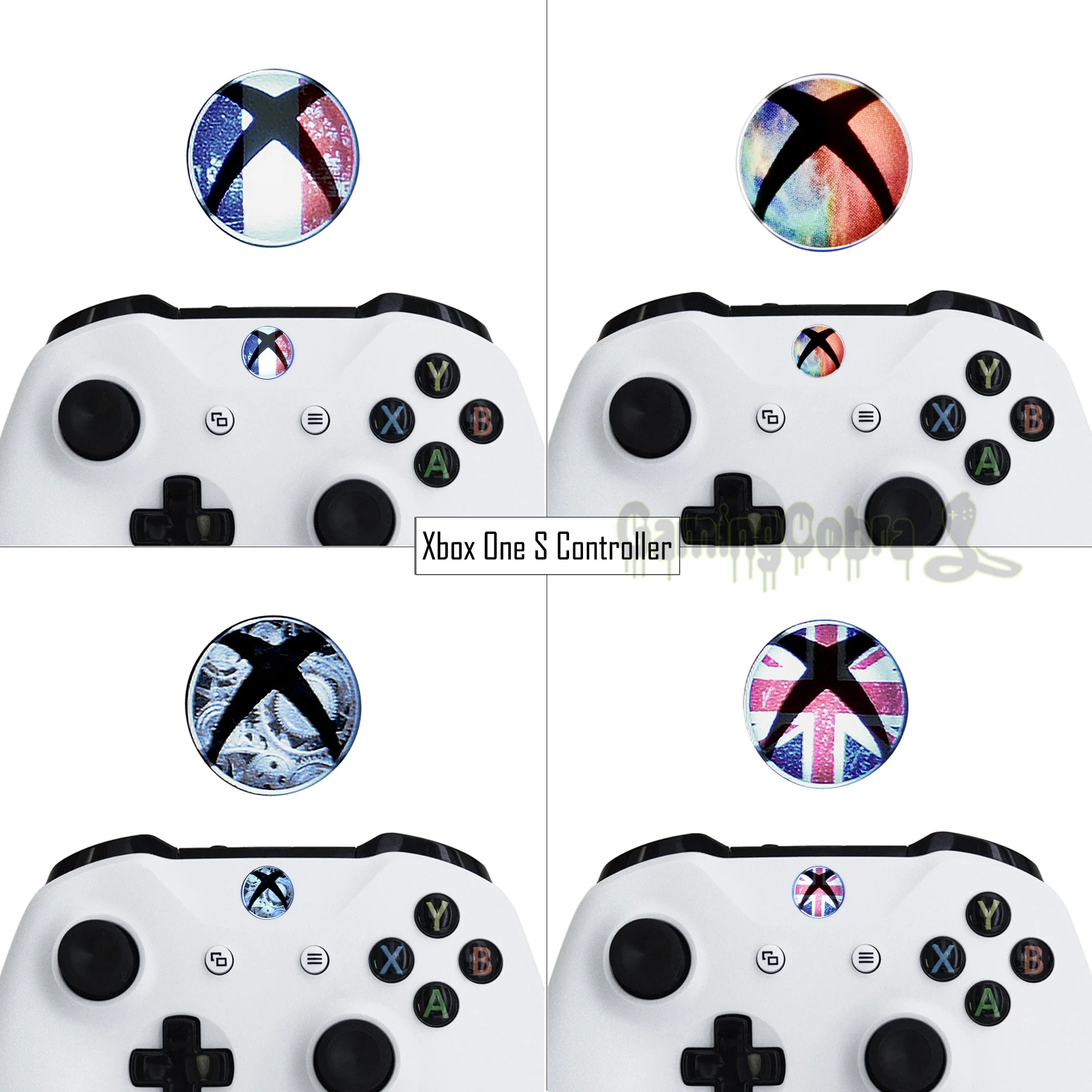 30 пар наклеек наклейка домашние кнопки питания для контроллера Xbox серии S & X / One