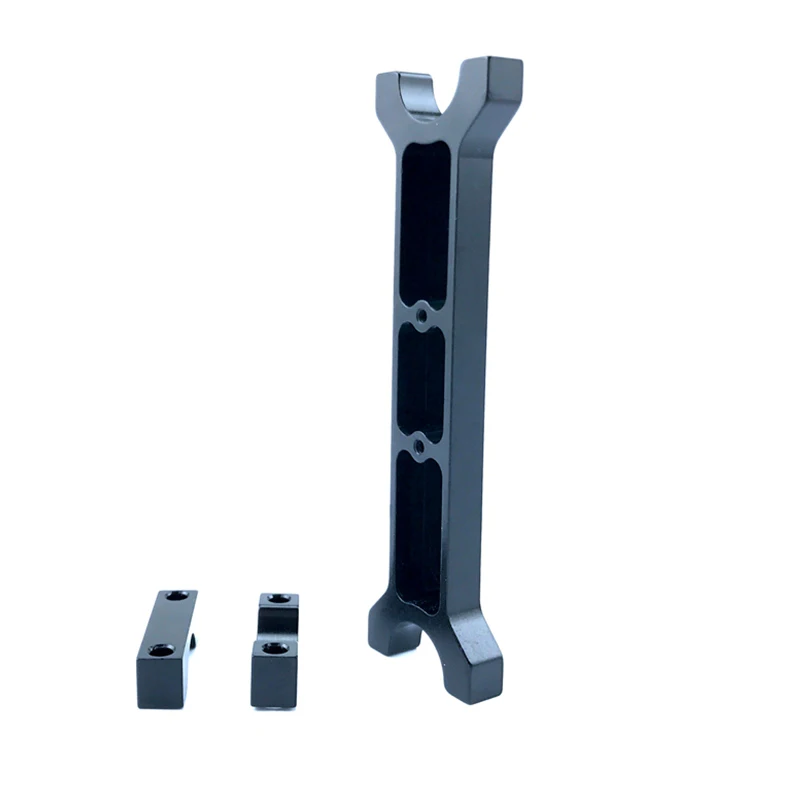 Columna de aluminio de 104mm de longitud, varilla de soporte cuadrada, pernos de sujeci&oacute;n DIY para RC, piezas de conexi&oacute;n de Dron UAV de varios ejes-0