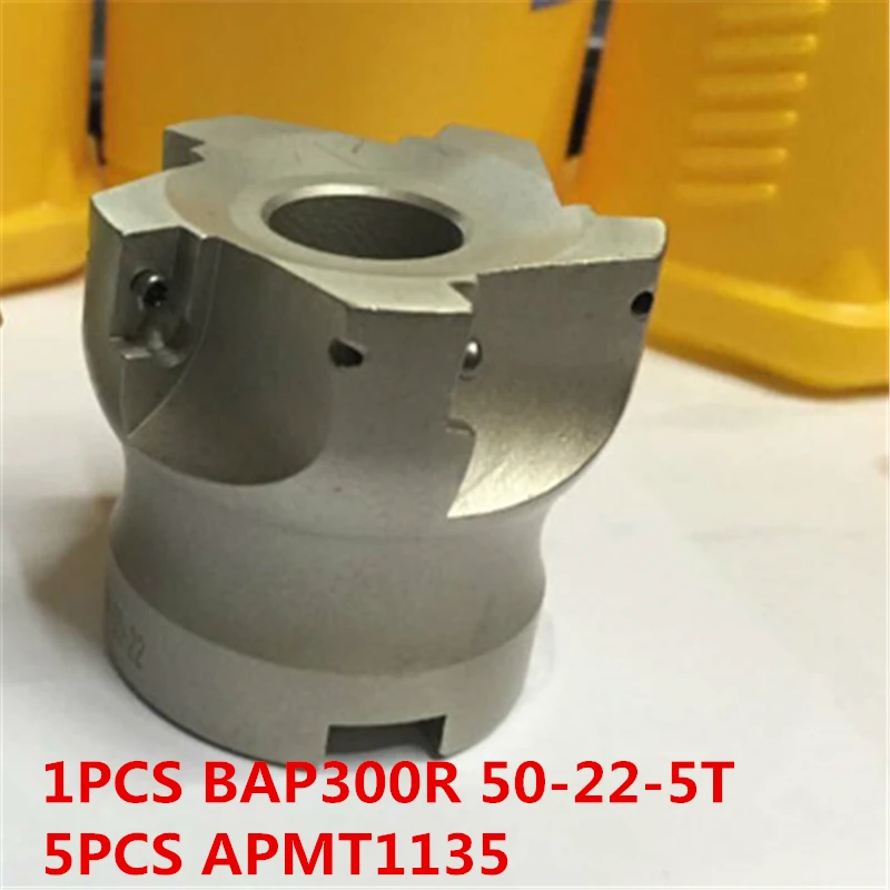 BAP300R 50 22 5T 90 градусов под прямым углом наплечная лицевая мельница Фрезерный резак