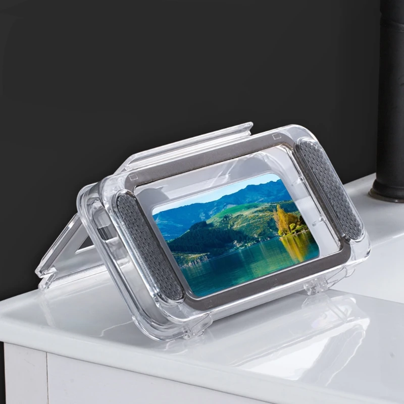 

X7AA Bathroom Shelves Mobile Phone Storage Box Shower Shower Chasing Drama Watching