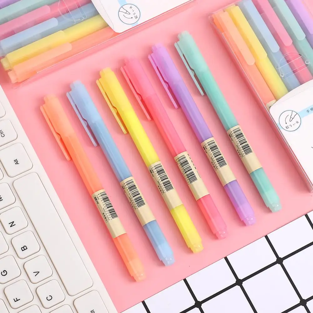 6 шт./компл. Futurecolor авторучка для письма цветные маркеры набор каллиграфии подарок