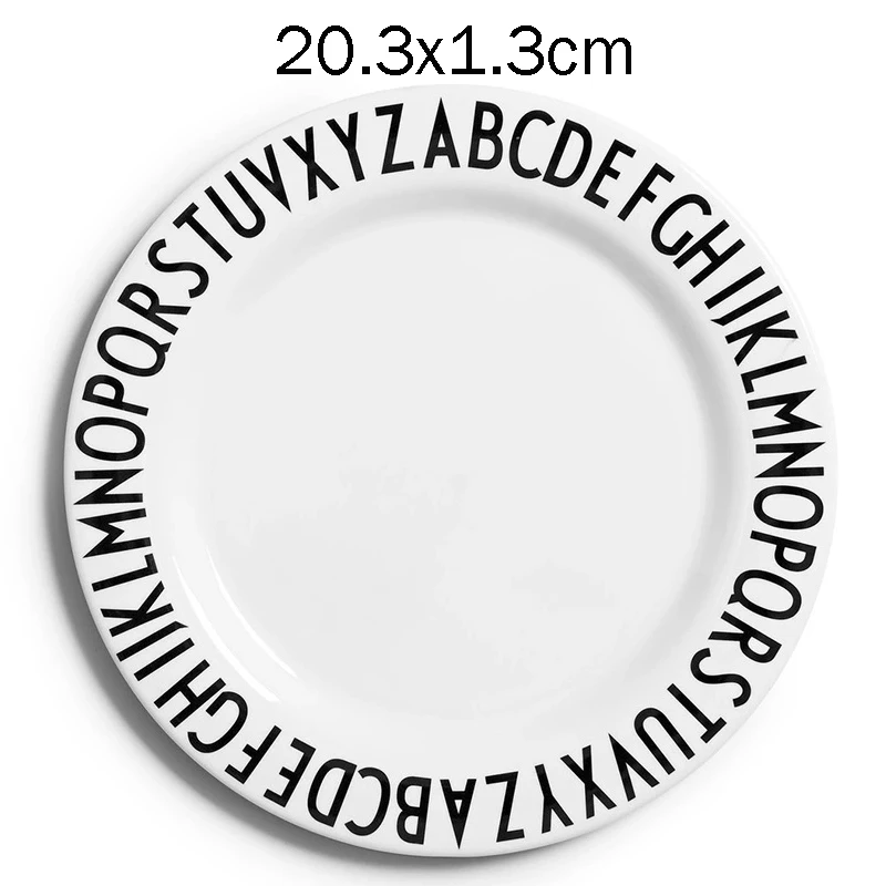 AAG скандинавские детские блюда детская посуда однотонная Минималистичная