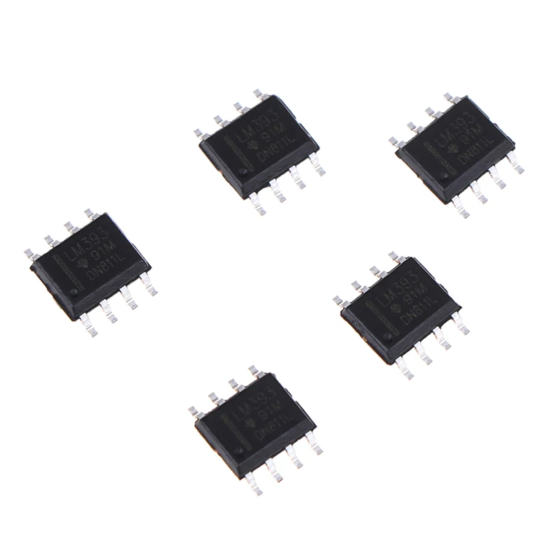 20 шт./лот LM393DR SOP8 LM393 лапками углублением SOP-8 СОП LM393DT LM393DR2G SMD новый и оригинальный IC
