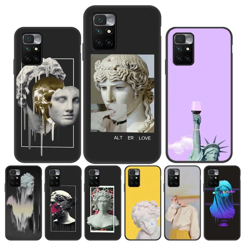 

Redmi 10 Case For Xiaomi Redmi 9 9C NFC 9T Cases David Art Soft Case Redmi 9A 7 7A 6 Pro 6A 5A 5 Plus 4X GO Cover Redmi9 C Coque
