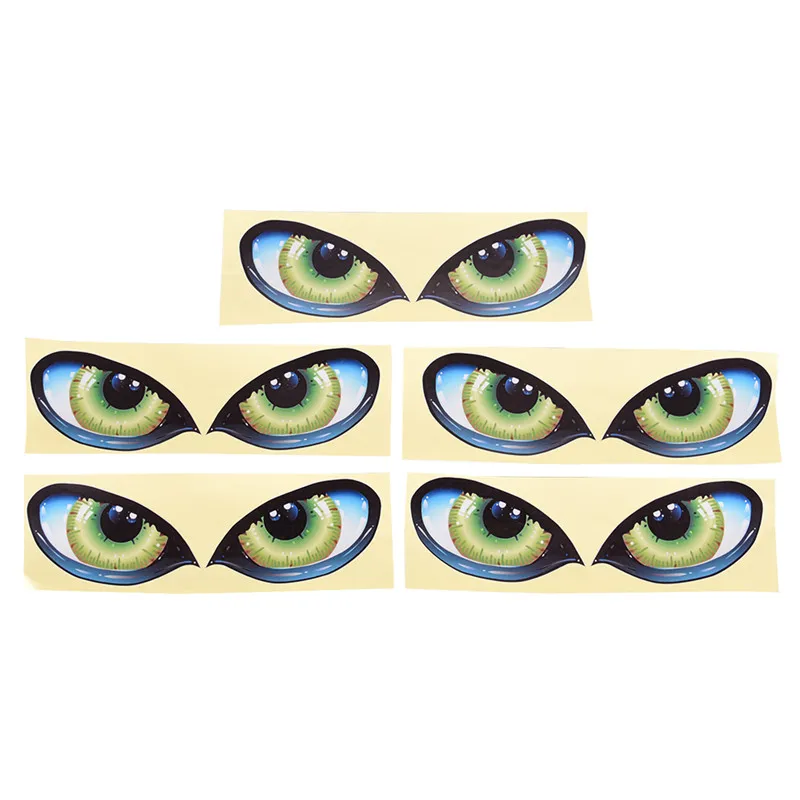 Новое поступление 1 пара наклеек на зеркало и окно с зеленым злом классная 3d