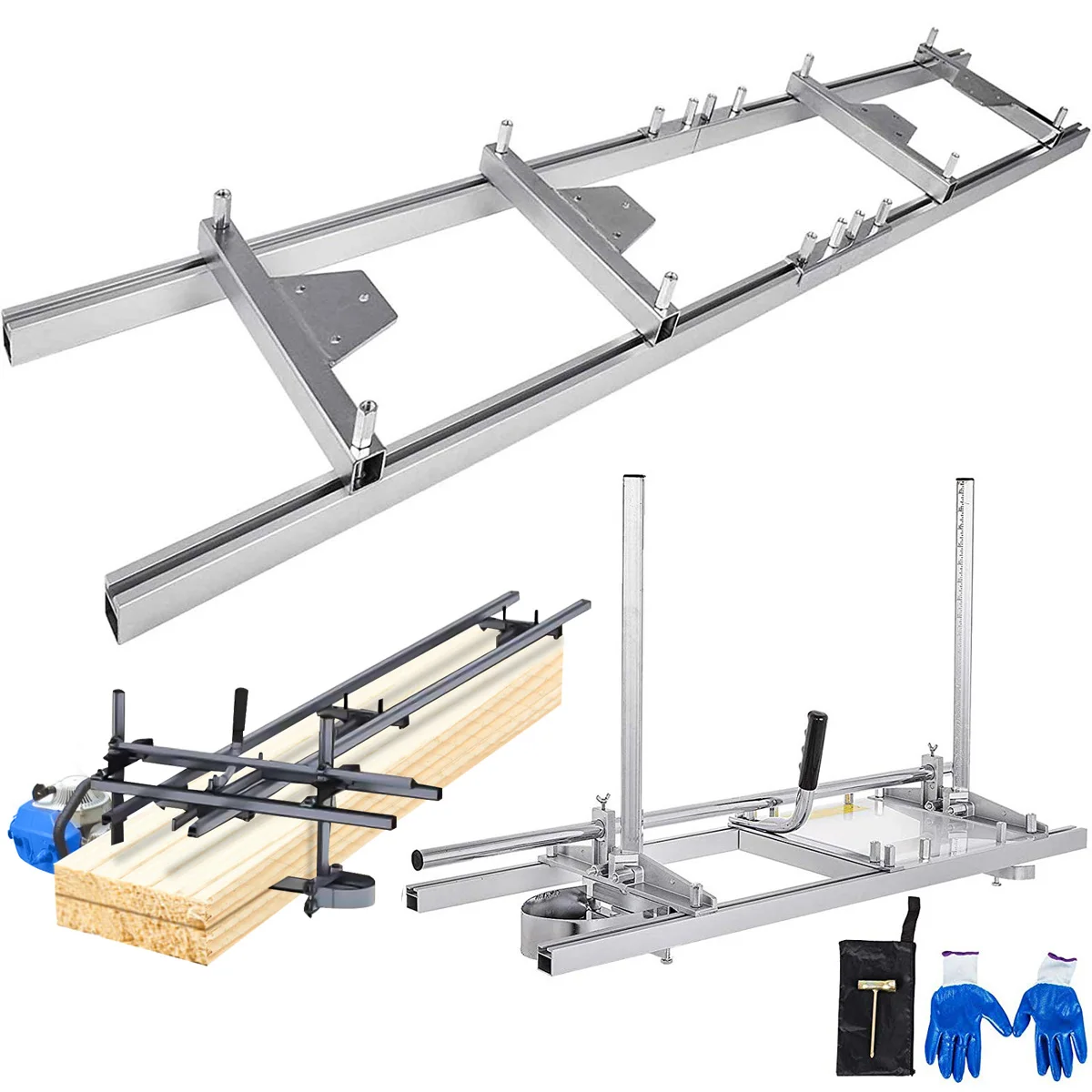 36 дюймов портативная цепная пила мельница наборы строгальных станков фрезерный
