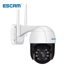 escam qf218 1080p pantilt ai humanoid detection cloud storage waterproof wifi ip camera with two way audio surveillance cameras free global shipping