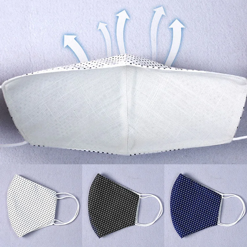 Маска для лица Мужская Женская маска унисекс дышащая рта многоразовые маски