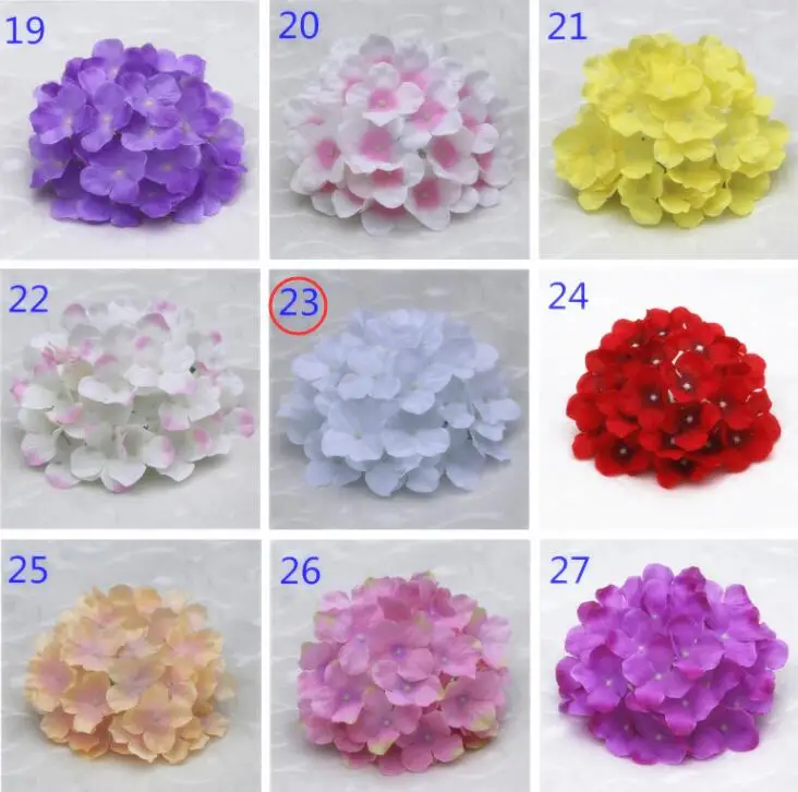 

Simulation hydrangea flower