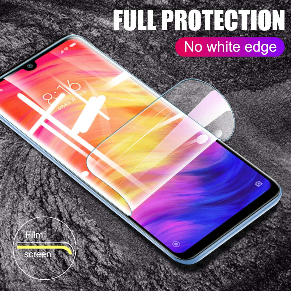 Гидрогелевая пленка 2 в 1 для камеры Redmi Note 5 7 7Pro экрана Redmy 7S 8 Pro 8T не стекло |