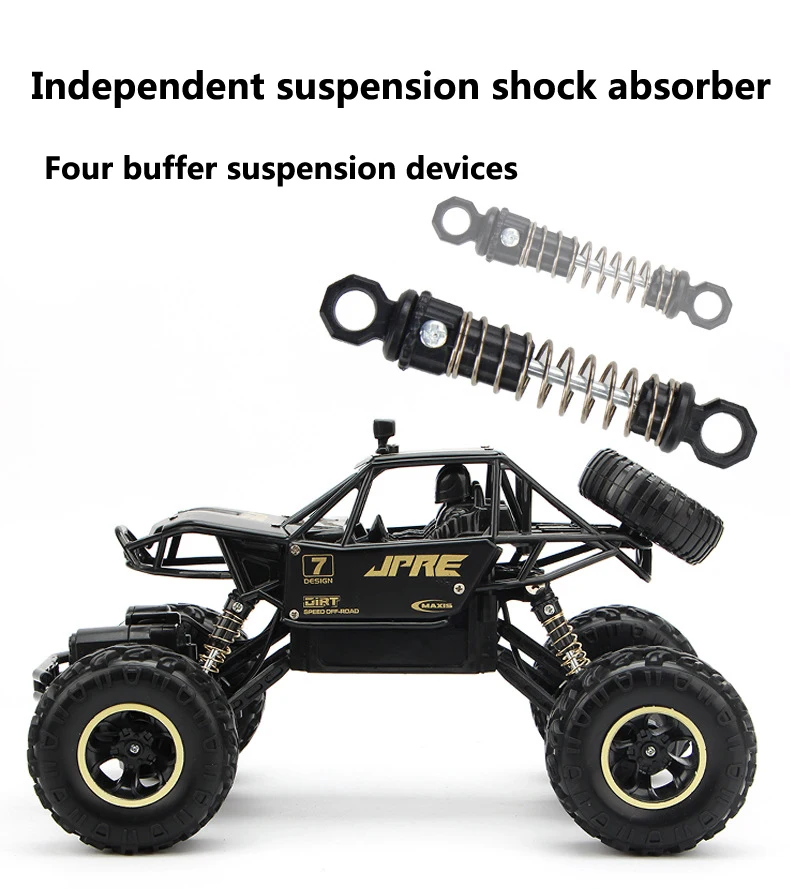 1:12 4WD RC автомобили 2,4G радиоуправление 4x4 вождение автомобиля двойной привод двигателей Bigfoot автомобиль высокая скорость внедорожные Грузовики Игрушки для детей
