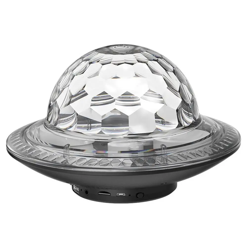 

Bluetooth Speaker LED Sky Projector Atmosphere Light 9D Rotary Color Light Sound TWS Interconnection USB AUX Bluetooth Speaker