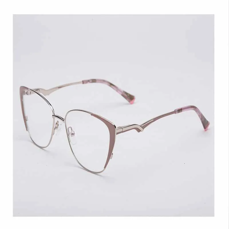 Новинка 2020 Женская оправа для оптических очков кошачий глаз красного цвета может