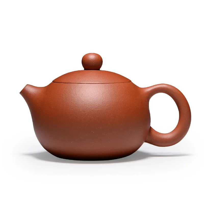 Мини чайник Yixing из фиолетовой глины красной ручной работы емкость 120 мл 188